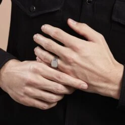 Chevaliere Argent Blanc Tarek -Histoire d'Or FAHHBW0353 model0