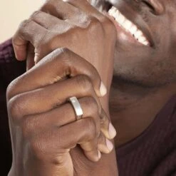 Chevalière Michel Argent Blanc Oxyde De Zirconium -Histoire d'Or FAHHBZW009 model1