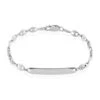 Bracelet Identité Carrus Argent Blanc