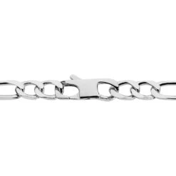 Bracelet Identité Vivian Maille Alternee 1/3 Argent Blanc -Histoire d'Or FAIHBW0266 view2