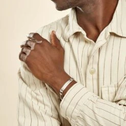 Bracelet Identité Argent Blanc Vila -Histoire d'Or FAIHBW0313 model0