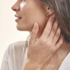 Boucles D'oreilles Argent Blanc Franjo Ambre -Histoire d'Or FAOFBIY176 model0