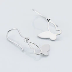 Boucles D'oreilles Pendantes Maria Argent Blanc -Histoire d'Or FAOFBW00MT view2