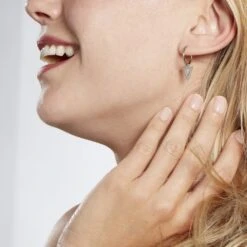 Creoles Elvyn Argent Blanc -Histoire d'Or FAOFBW011L model0