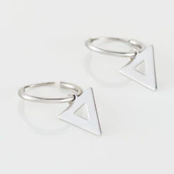 Creoles Elvyn Argent Blanc -Histoire d'Or FAOFBW011L view2