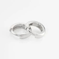 Créoles Argent Blanc Cokkie -Histoire d'Or FAOFBW014Q view2