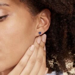 Boucles D'oreilles Kelvyn Argent Blanc Oxyde -Histoire d'Or FAOFBZB187 model1