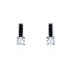 Boucles D'oreilles Puces Regilla Argent Oxyde De Zirconium