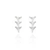 Boucles D'oreilles Puces Marie-violetteae Argent Oxyde De Zirconium