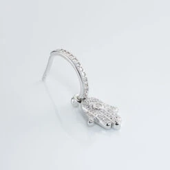 Créole Unitaire Ancelin Rondes Argent Blanc Oxyde De Zirconium -Histoire d'Or FAOFBZW1OQ view2