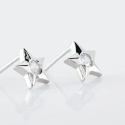 Boucles D'oreilles Puces Argent Kyle Oxydes De Zirconium -Histoire d'Or FAOFBZW1QP view2