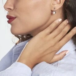 Boucles D'oreilles Pendantes Dyklan Argent Oxyde -Histoire d'Or FAOFBZW1R3 model0