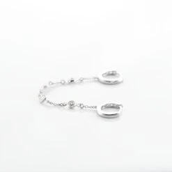 Bijou D'oreille Unitaire Argent Blanc Gretus Oxydes De Zirconium -Histoire d'Or FAOFBZW1TU view2