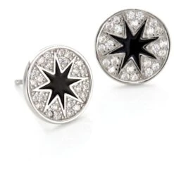 Boucles D'oreilles Puces Argent Blanc Winston Oxydes De Zirconium -Histoire d'Or FAOFBZW1TX view3