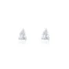 Boucles D'oreilles Puces Anaru Argent Blanc Oxyde De Zirconium