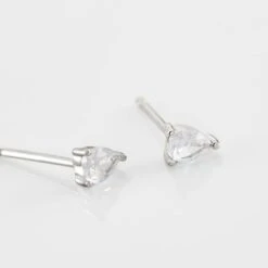 Boucles D'oreilles Puces Anaru Argent Blanc Oxyde De Zirconium -Histoire d'Or FAOFBZW1VX view2
