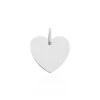 Pendentif Eba Argent Blanc