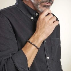 Bracelet Boules Acier Gris Laloun -Histoire d'Or FIBHBFN004 model0