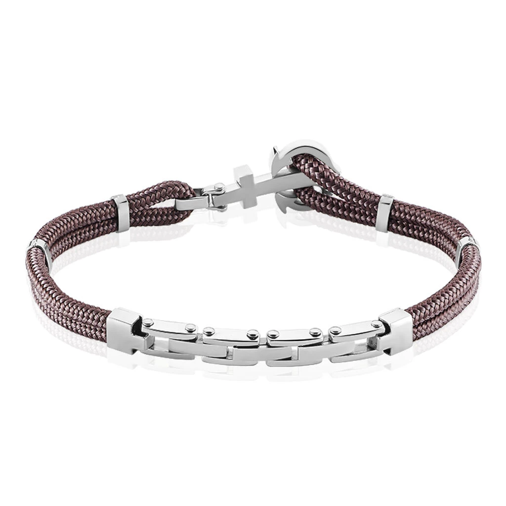 Bracelet Acier Analya Cordon 2 Bracelet Acier Analya Cordon – Image 2