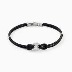 Bracelet Fabrice Acier Blanc