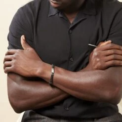 Bracelet Yannik Acier Blanc -Histoire d'Or FIBHBW0929 model1