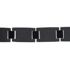 Bracelet Josua Acier Noir -Histoire d'Or FIBHNW0029 view1