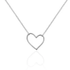 Collier Lighty Acier Blanc