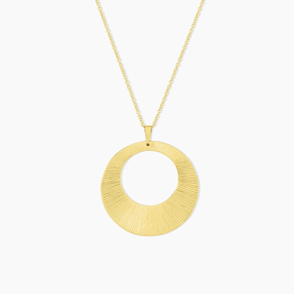 Collier Sautoir Acier Doré Rohan 1 Collier Sautoir Acier Doré Rohan