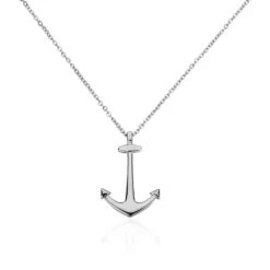 Collier Cedric Acier Blanc