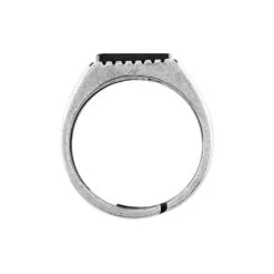 Bague Lenie Acier Blanc Agate -Histoire d'Or FIDHBFN001 view2