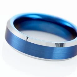 Bague Acier Bleu Jaydon -Histoire d'Or FIDHEW0042 view3