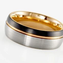 Bague Acier Gris Thibault -Histoire d'Or FIDHGW0045 view3