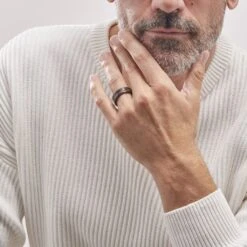 Bague Acier Noir Javiere -Histoire d'Or FIDHNW0023 model0