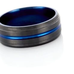 Bague Acier Noir Rick -Histoire d'Or FIDHNW0041 view3