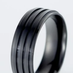 Bague Rico Acier Noir -Histoire d'Or FIDHNW0334 view3