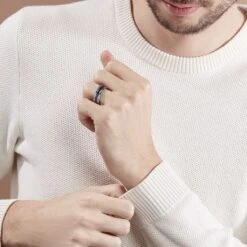 Bague Ioann Acier Bicolore -Histoire d'Or FIDHXW0334 model1