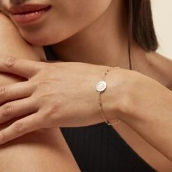 Bracelet Artea Plaqué Or Jaune Oxyde De Zirconium -Histoire d'Or FQBFJZW355 model1