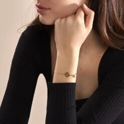 Bracelet Plaqué Or Fulvian Oxyde De Zirconium -Histoire d'Or FQBFJZW396 model0