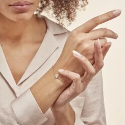 Bracelet Plaqué Or Sadoth Oxydes De Zirconium -Histoire d'Or FQBFJZW400 model1