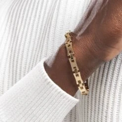 Bracelet Plaqué Or Jaune Stefano -Histoire d'Or FQBHJW0002 model1