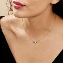 Collier More Plaqué Or Pierre Artificielle -Histoire d'Or FQCFJL5001 model0