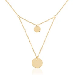 Collier Nuala Plaqué Or Jaune