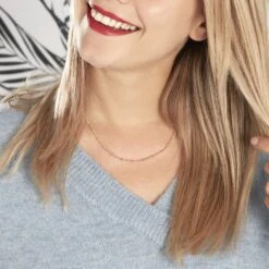 Collier Naria Plaqué Or Jaune -Histoire d'Or FQCFJW0608 model0