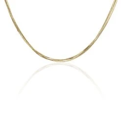 Collier Plaqué Or Jaune Makenna