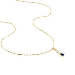 Collier Dyanah Plaque Or Jaune Oxyde De Zirconium -Histoire d'Or FQCFJZD119 view1