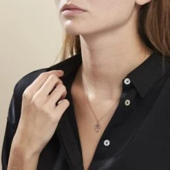 Collier Plaqué Or Jaune Eumelia Oxydes De Zirconium 6 Collier Plaqué Or Jaune Eumelia Oxydes De Zirconium -Histoire d'Or FQCFJZI263 model0