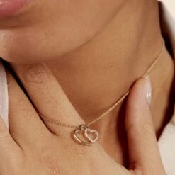 Collier Alexandra Plaqué Or Jaune Oxyde De Zirconium -Histoire d'Or FQCFJZW371 model1