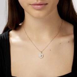 Collier Maria-carmen Plaqué Or Jaune Oxyde De Zirconium -Histoire d'Or FQCFJZW478 model0