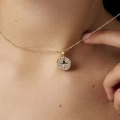 Collier Maria-carmen Plaqué Or Jaune Oxyde De Zirconium -Histoire d'Or FQCFJZW478 model1