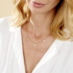 Collier Fatos Plaqué Or Jaune Oxyde De Zirconium -Histoire d'Or FQCFJZW504 model0